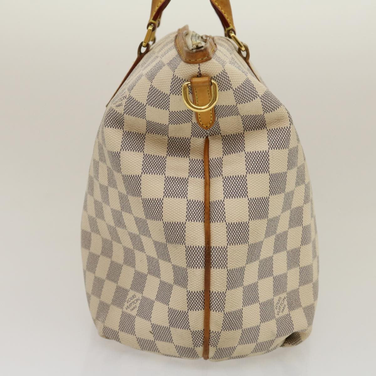Louis Vuitton Riviera Handbag Damier, WHITE, CANVAS, Handbag
