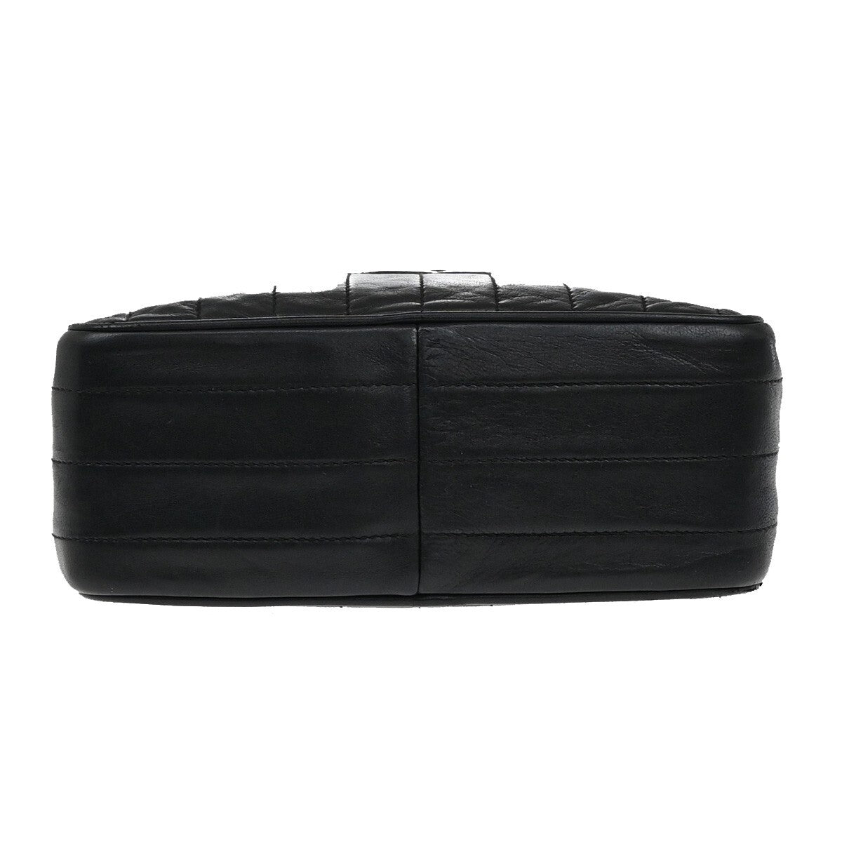 Chanel Vintage Tassel Camera Bag Vertical Quilted Leather, BLACK, LEATHER, Shoulder bag