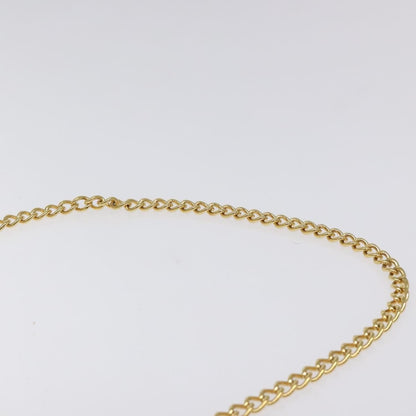 Salvatore Ferragamo Vintage Gancini Chain Shoulder Bag Leather, BROWN, LEATHER, Shoulder bag