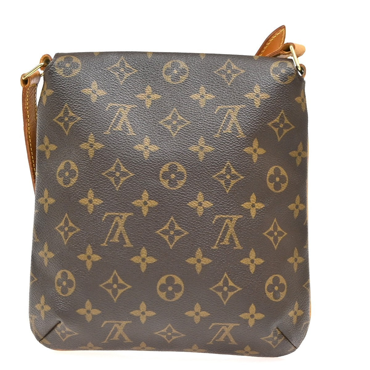 Louis Vuitton Musette Salsa Handbag Monogram Canvas, BROWN, CANVAS, Shoulder bag