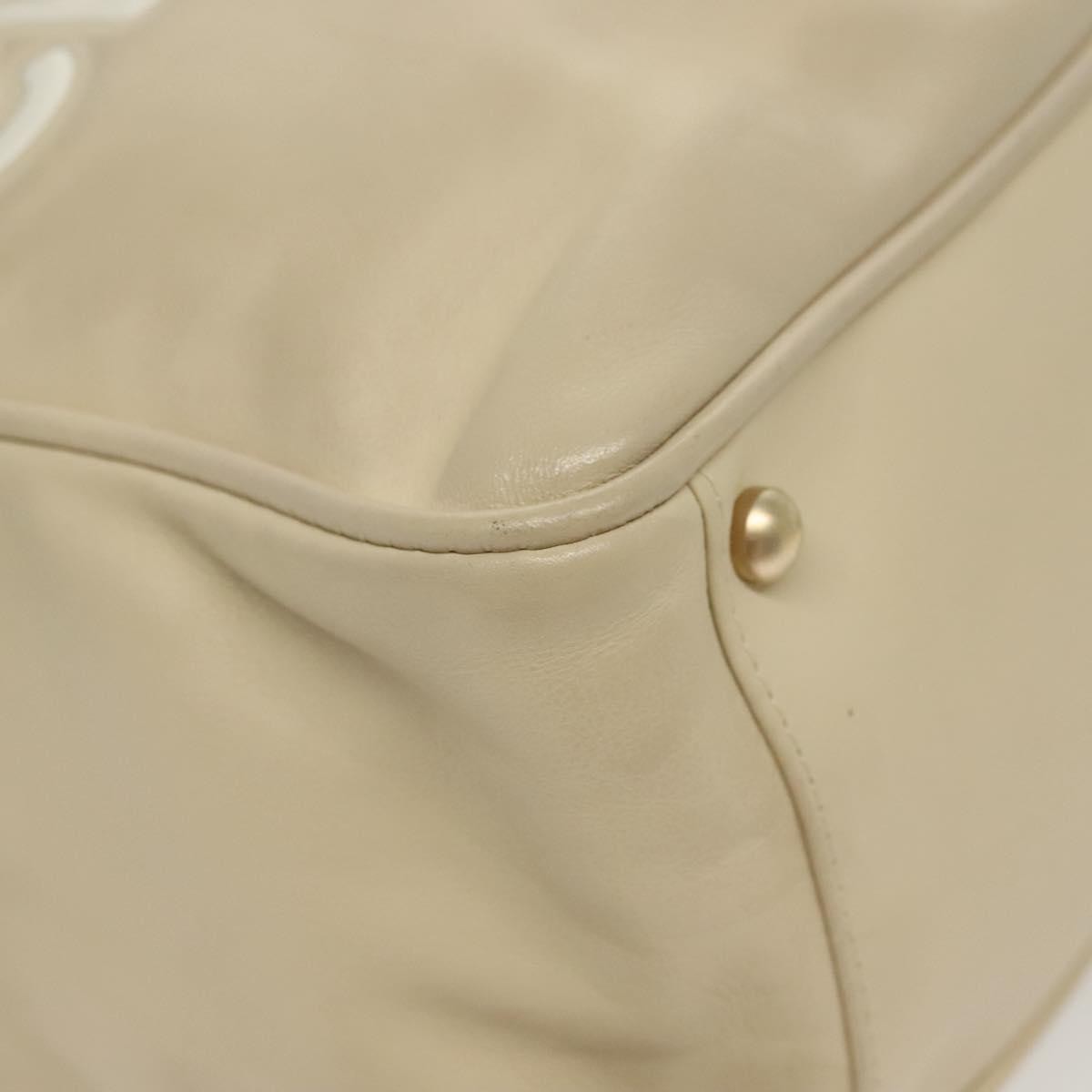 Chanel Camellia Tote Leather, BEIGE, LEATHER, Tote bag