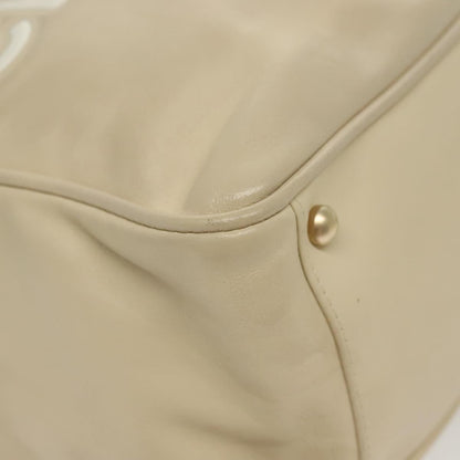 Chanel Camellia Tote Leather, BEIGE, LEATHER, Tote bag