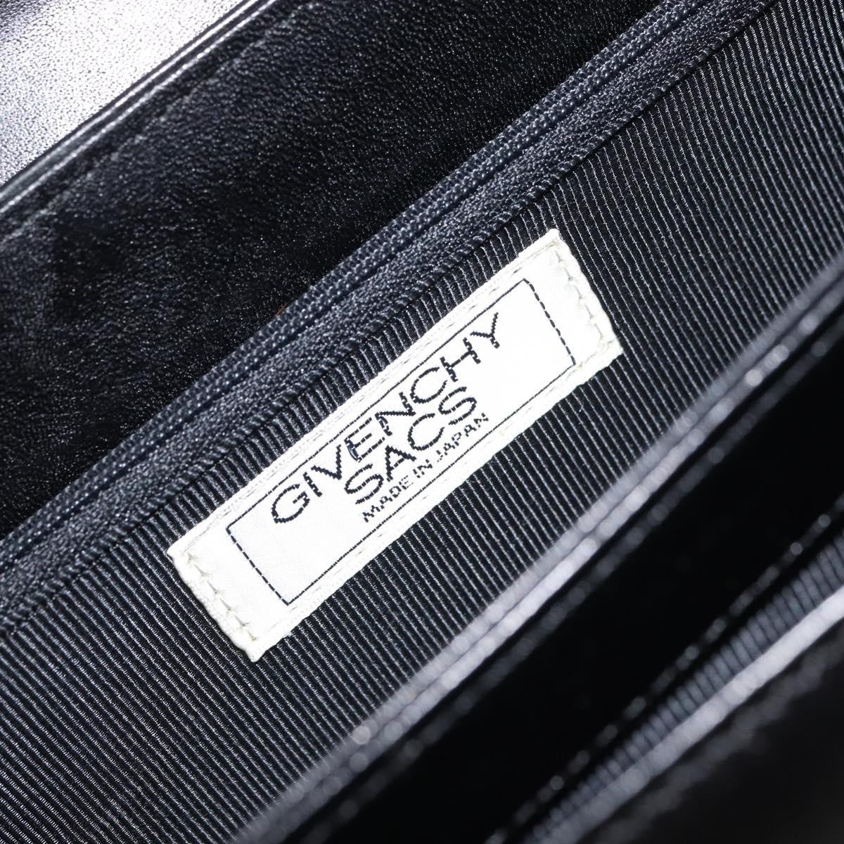Givenchy Vintage Handbag Leather, BLACK, LEATHER, Handbag