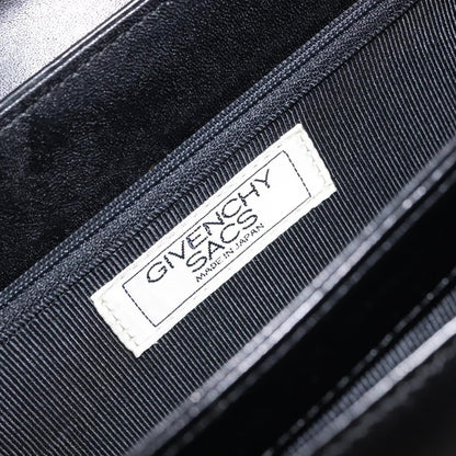 Givenchy Vintage Handbag Leather, BLACK, LEATHER, Handbag