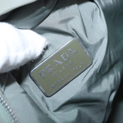 Prada Vintage Shoulder Bag Tessuto, GREEN, NYLON, Shoulder bag