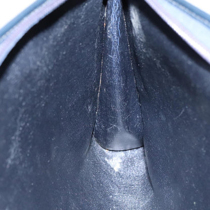 Christian Dior Vintage Trotter Shoulder Bag Canvas, NAVY, CANVAS, Shoulder bag