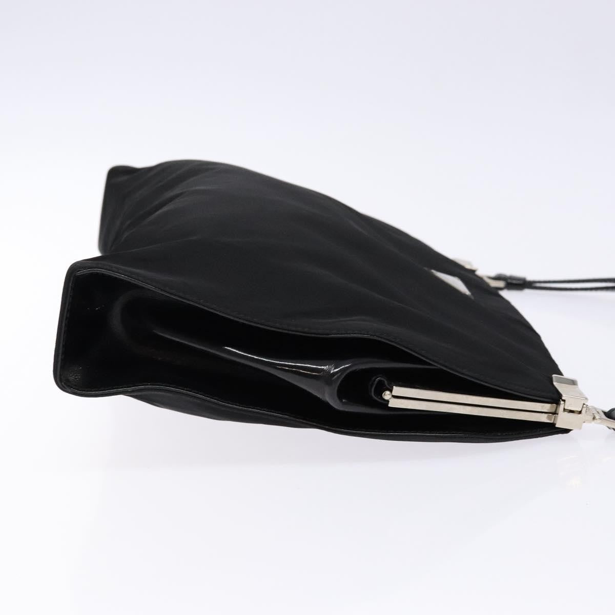 Prada Vintage Shoulder Bag Tessuto, BLACK, NYLON, Shoulder bag