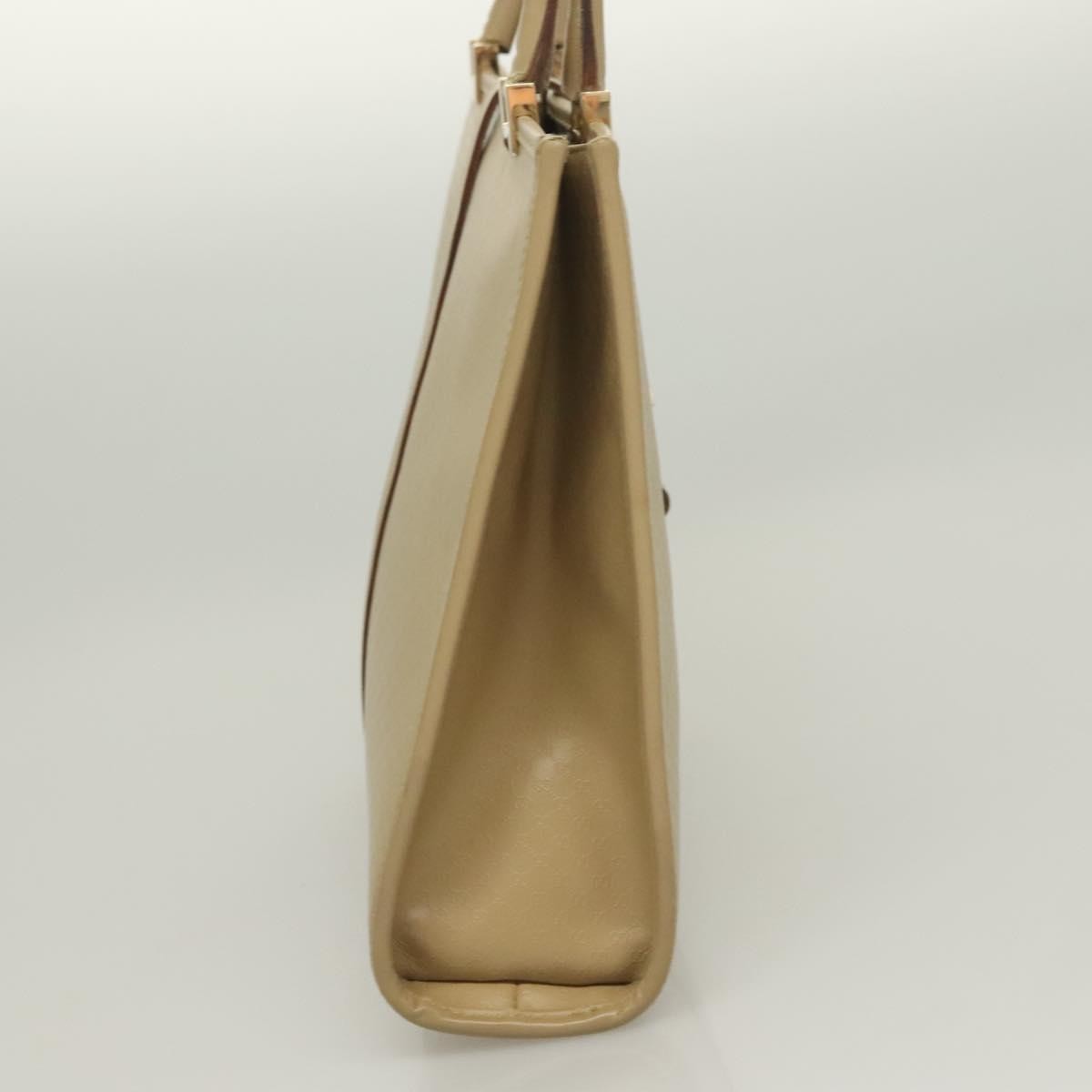 Gucci Vintage Jackie Handbag Leather, BEIGE, LEATHER, Handbag