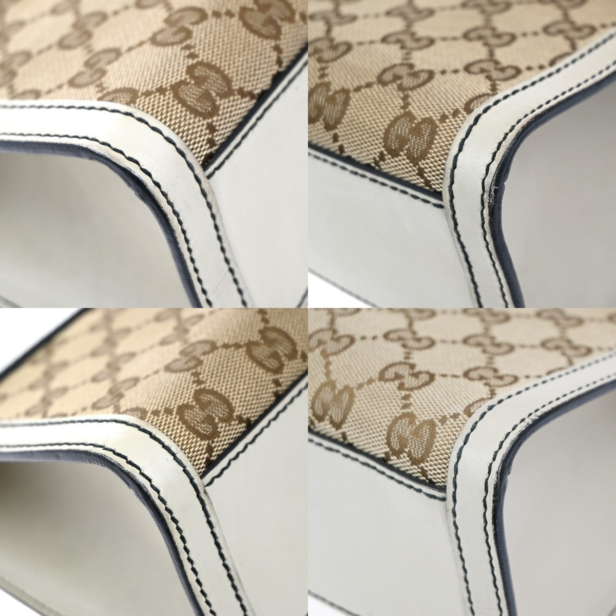 Gucci Emily Chain Flap Shoulder Bag GG Canvas and Leather, BROWN, CANVAS, Shoulder bag
