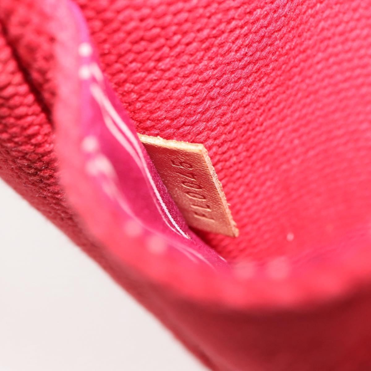 Louis Vuitton Antigua Besace Messenger Bag Canvas, RED, CANVAS, Shoulder bag