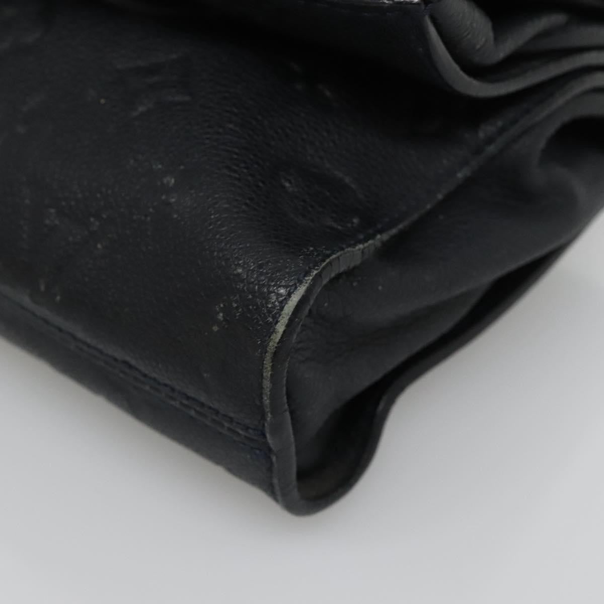 Louis Vuitton Petillante Clutch Monogram Empreinte Leather, BLACK, LEATHER, Clutche & pouche