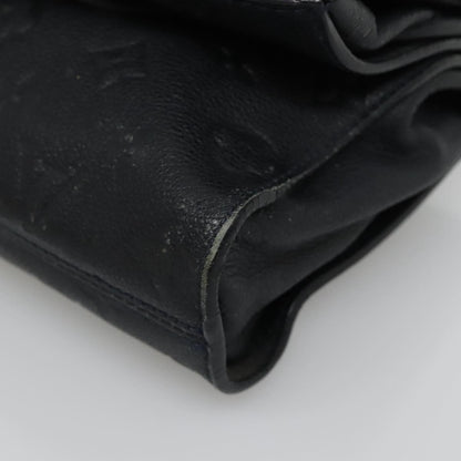 Louis Vuitton Petillante Clutch Monogram Empreinte Leather, BLACK, LEATHER, Clutche & pouche