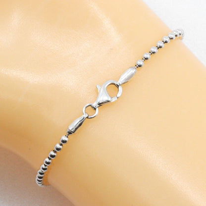 Gucci Ball chain bracelet Silver 925, SILVER, SILVER, Bracelet