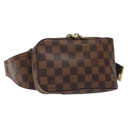 Louis Vuitton Geronimos Waist Bag Damier, BROWN, CANVAS, Shoulder bag