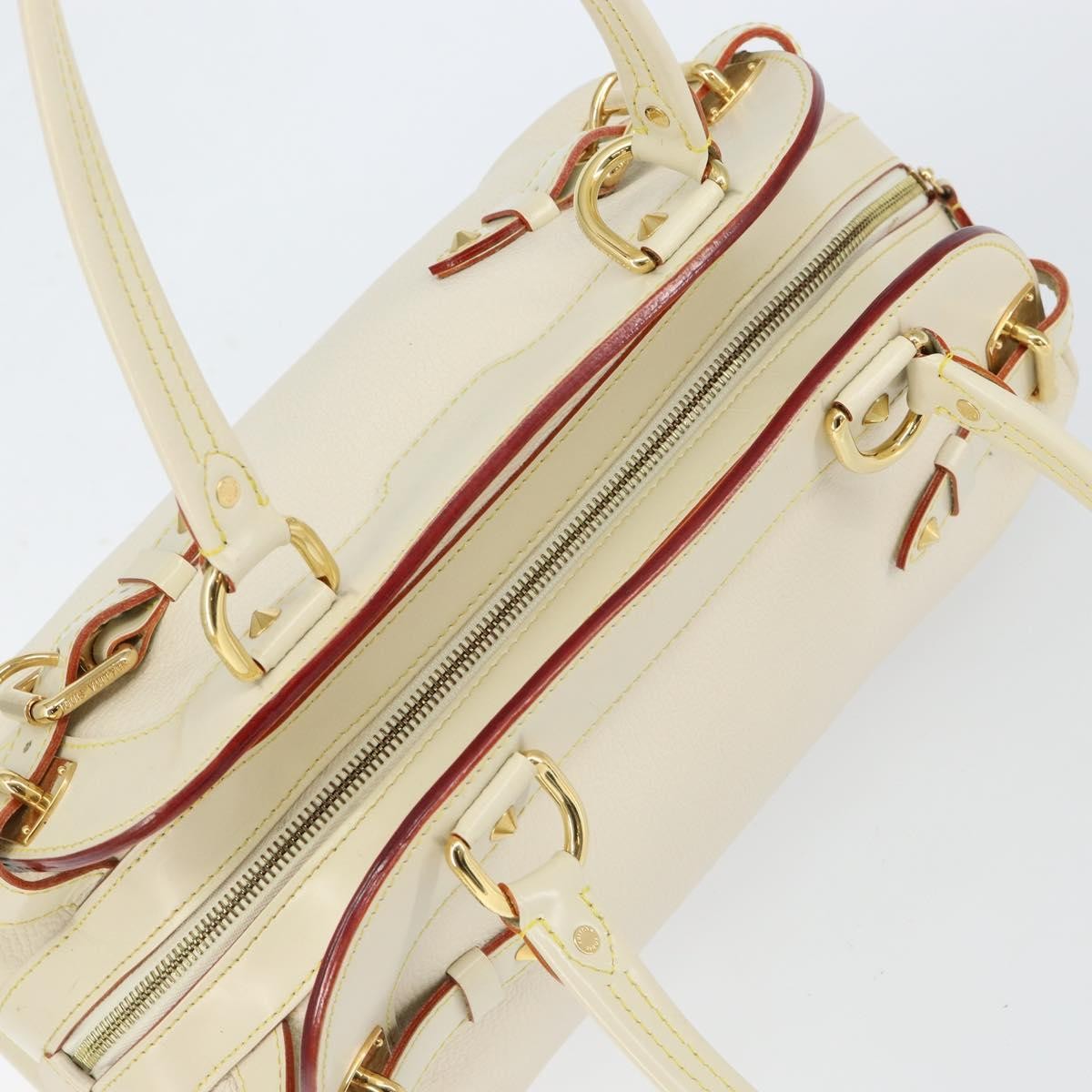 Louis Vuitton Suhali Le Radieux Handbag Leather, WHITE, LEATHER, Handbag