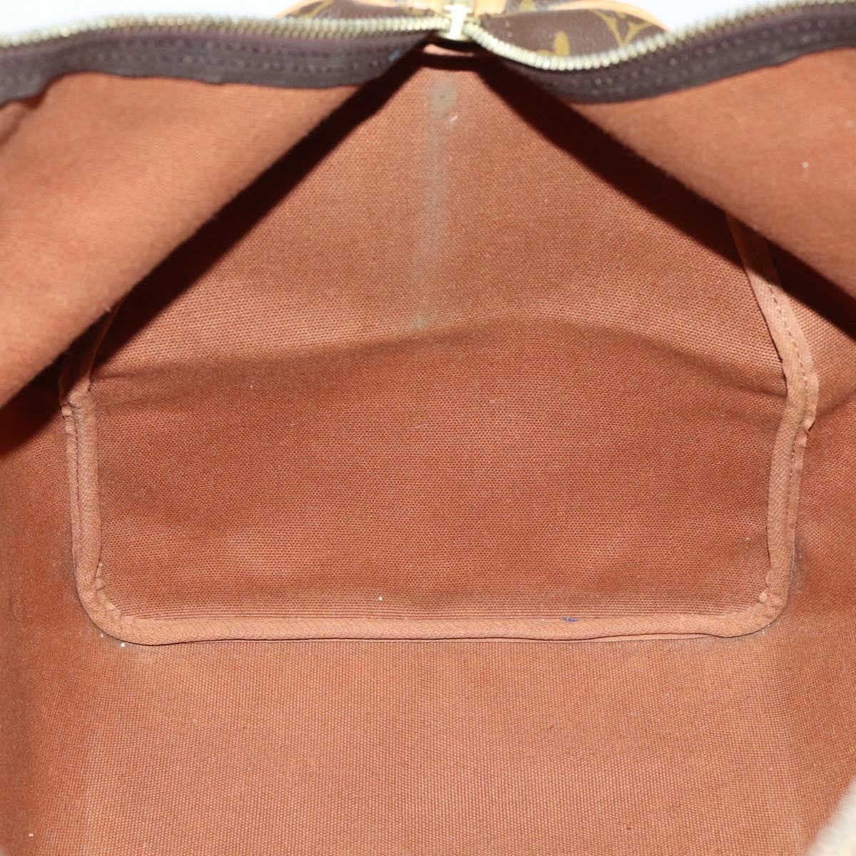 Louis Vuitton Keepall Bag Monogram Canvas, BROWN, CANVAS, Travel bag