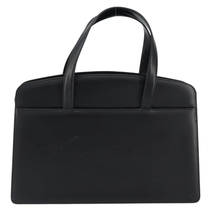 Burberry Vintage Handbag Leather, BLACK, LEATHER, Handbag