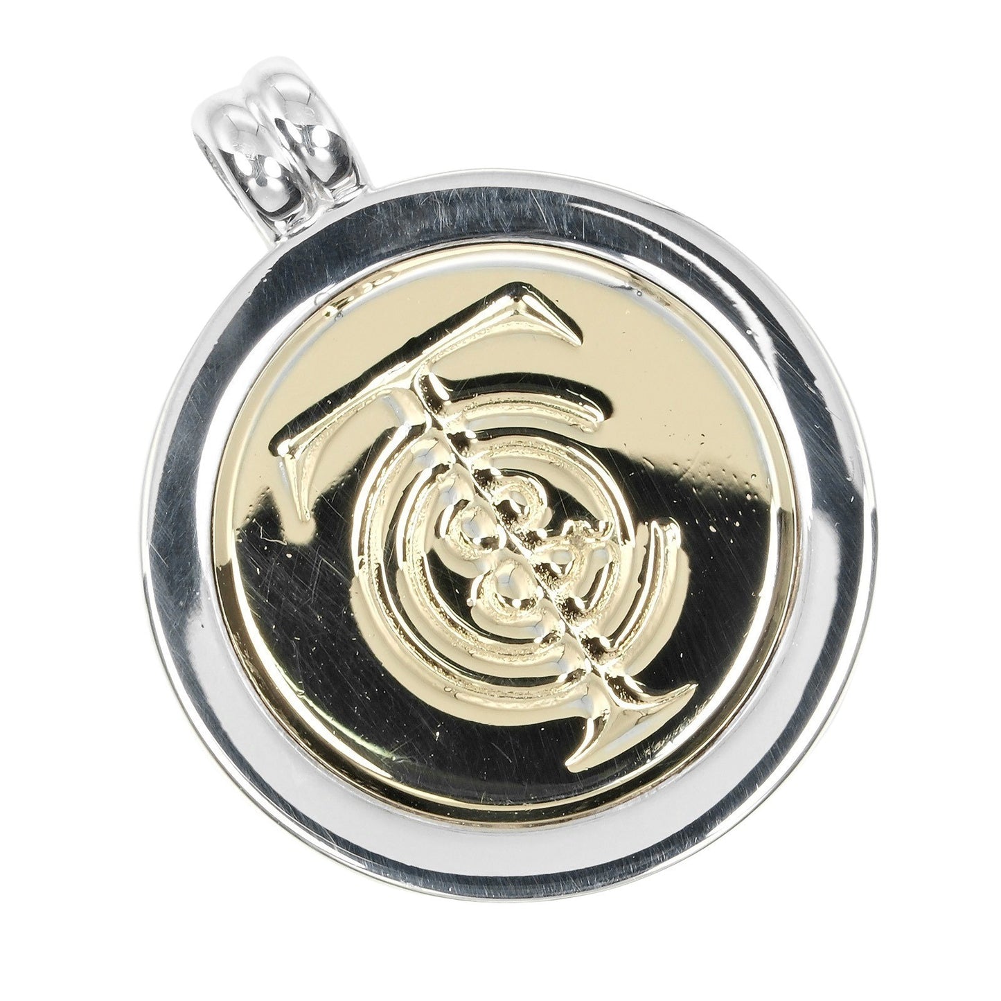 Tiffany & Co. Coins Pendant Gold and Silver, GOLD, YELLOW_GOLD, Pendant & Charms