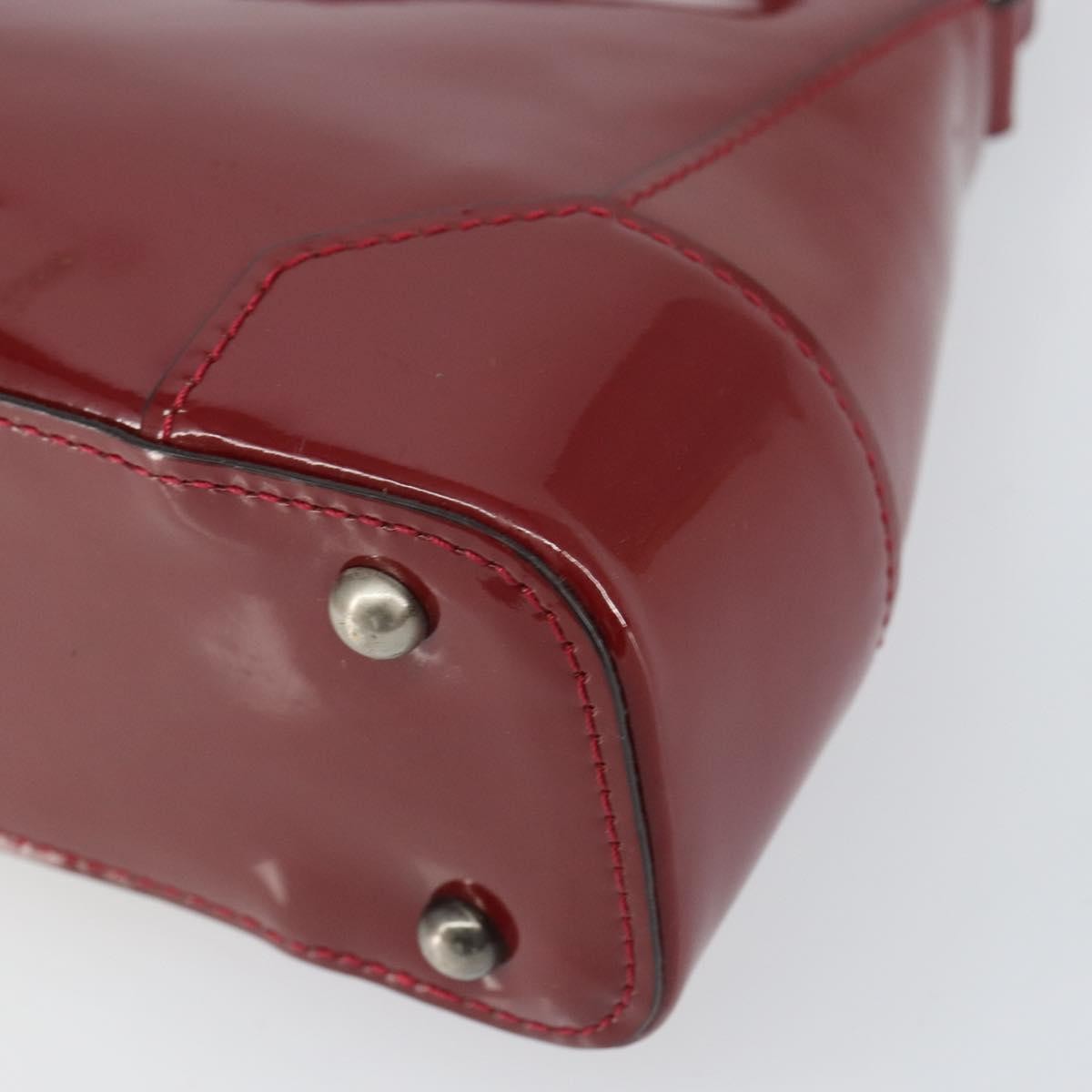 Burberry Vintage Shoulder Bag Patent leather, RED, PATENT_LEATHER, Shoulder bag