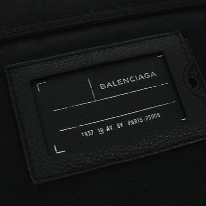 Balenciaga Vintage Pouch Leather, BLACK, CANVAS, Clutche & pouche