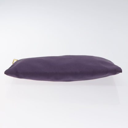 Prada Zip Pouch Tessuto, PURPLE, NYLON, Clutche & pouche