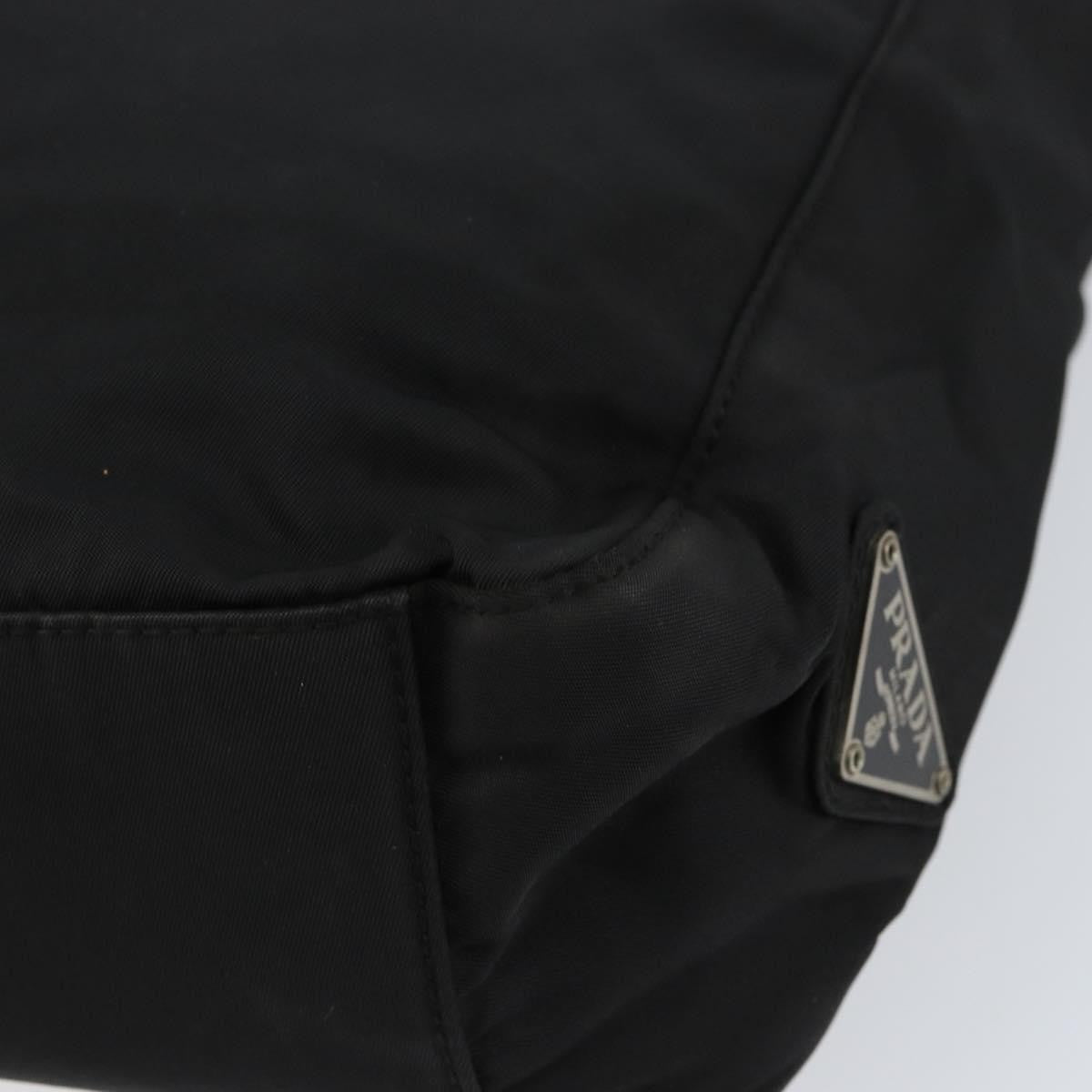 Prada Vintage Tote Tessuto, Black, Nylon, Tote Bag