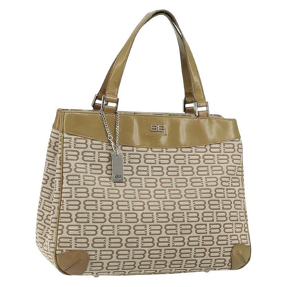 Balenciaga Vintage handbag Canvas, BEIGE, CANVAS, Handbag
