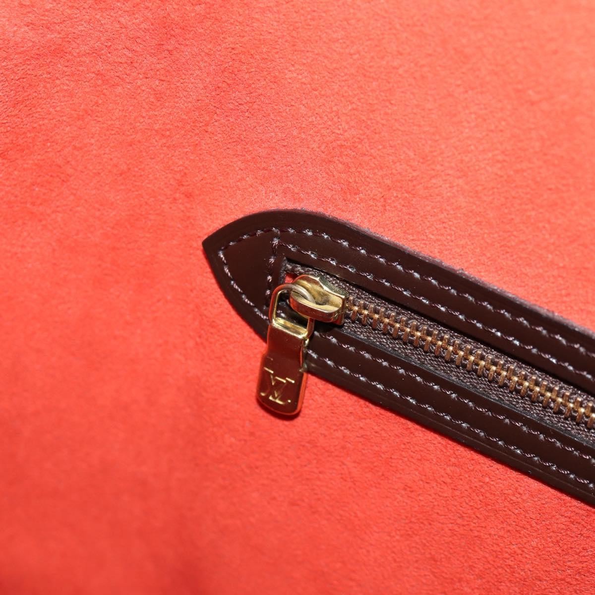 Louis Vuitton Babylone Handbag Damier, BROWN, CANVAS, Shoulder bag