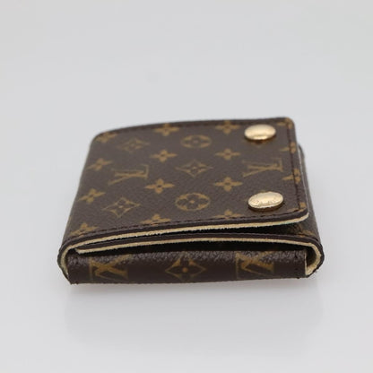 Louis Vuitton CASE JEWELRY BOX Canvas, BROWN, CANVAS, Wallets