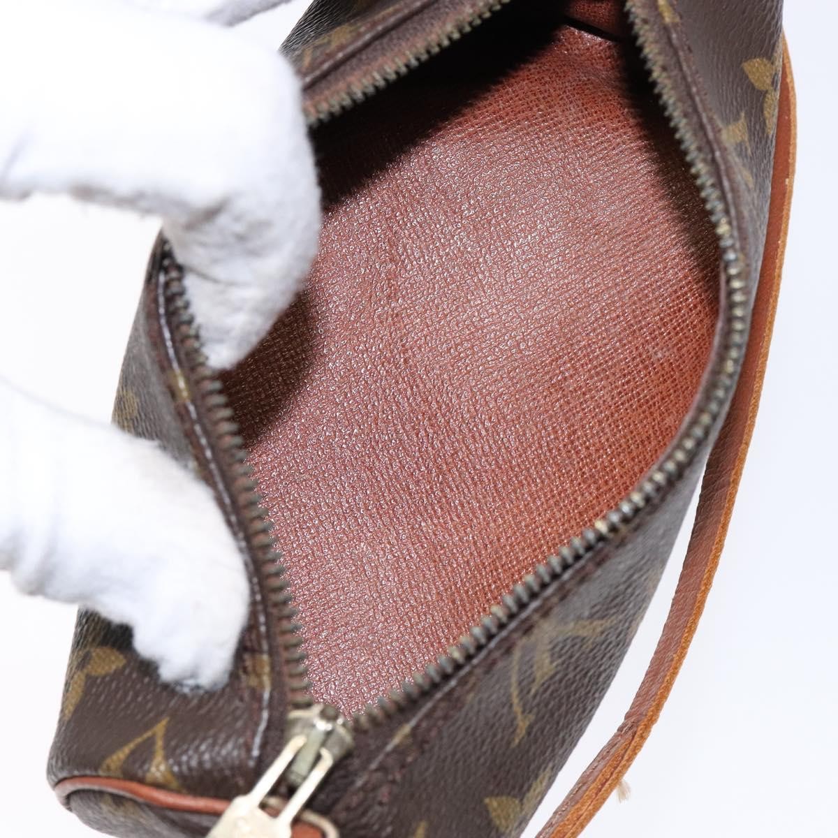 Louis Vuitton Papillon Pochette Monogram Canvas, BROWN, CANVAS, Handbag