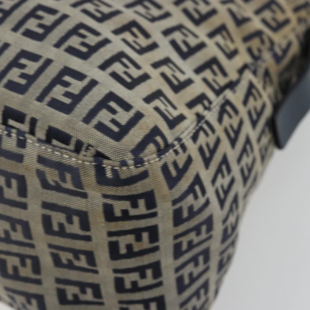 Fendi Mama Forever Bag Zucchino Canvas, Navy, Canvas, Shoulder Bag