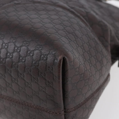 Gucci Bree Dome Tote Guccissima Leather, BROWN, LEATHER, Tote bag