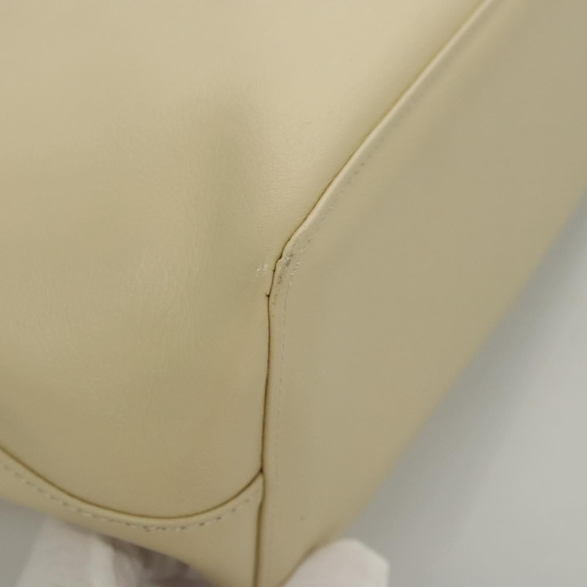 Burberry Vintage Handbag Leather, BEIGE, LEATHER, Handbag