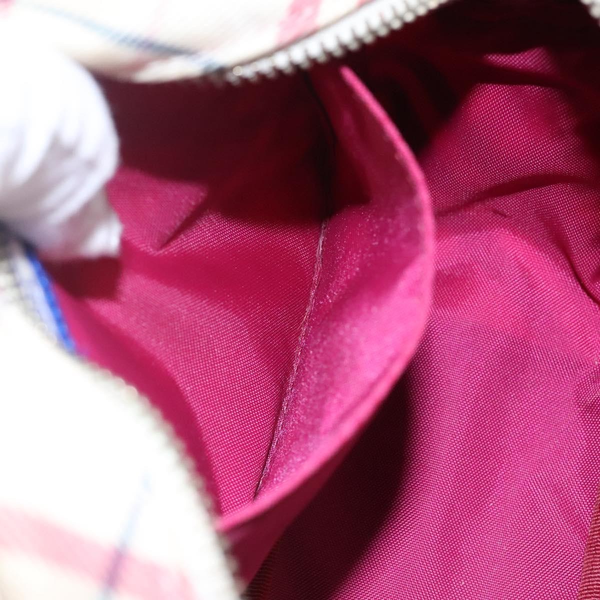 Burberry Nova Check Blue Label Nylon, WHITE, NYLON, Shoulder bag