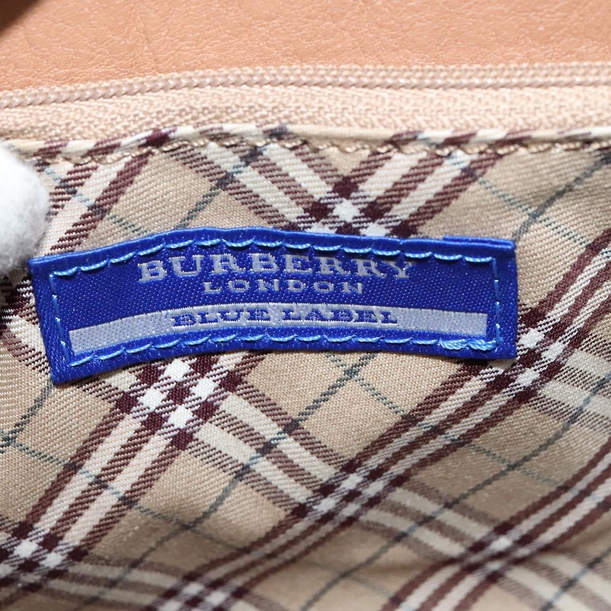 Burberry Blue Label Handbag Suede, BEIGE, SUEDE, Handbag