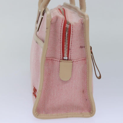 Burberry Blue Label Handbag Canvas, PINK, CANVAS, Handbag
