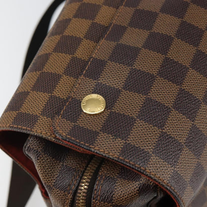 Louis Vuitton Naviglio Handbag Damier, BROWN, CANVAS, Shoulder bag