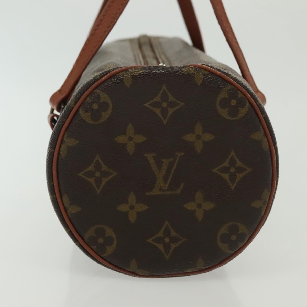 Louis Vuitton Papillon Handbag Monogram Canvas, BROWN, CANVAS, Handbag