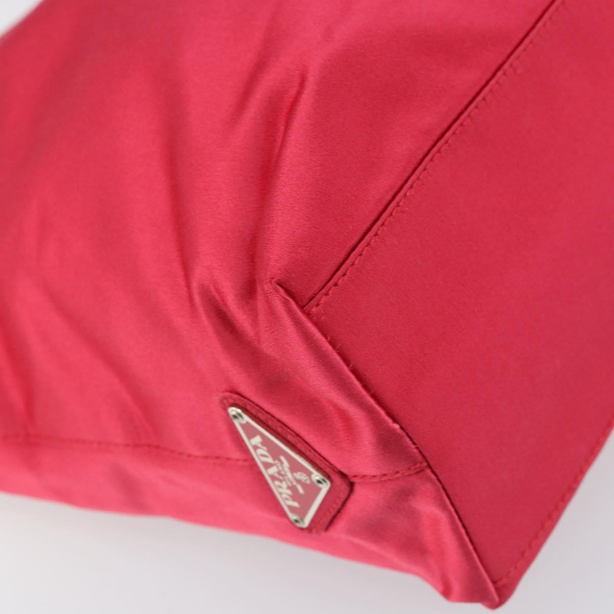 Prada Vintage Handbag Satin, Red, Satin, Handbag