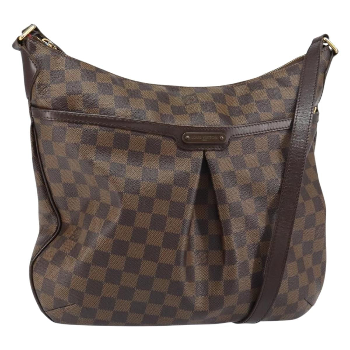 Louis Vuitton Bloomsbury Handbag Damier, Brown, Canvas, Handbag