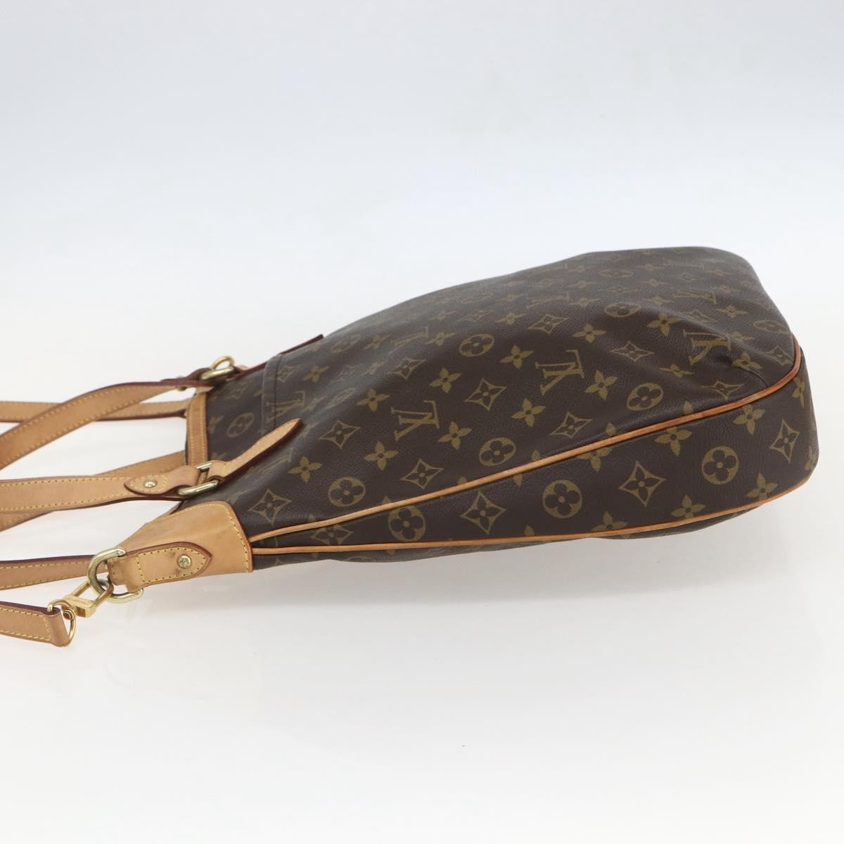 Louis Vuitton Odeon Handbag Monogram Canvas, Brown, Canvas, Shoulder Bag