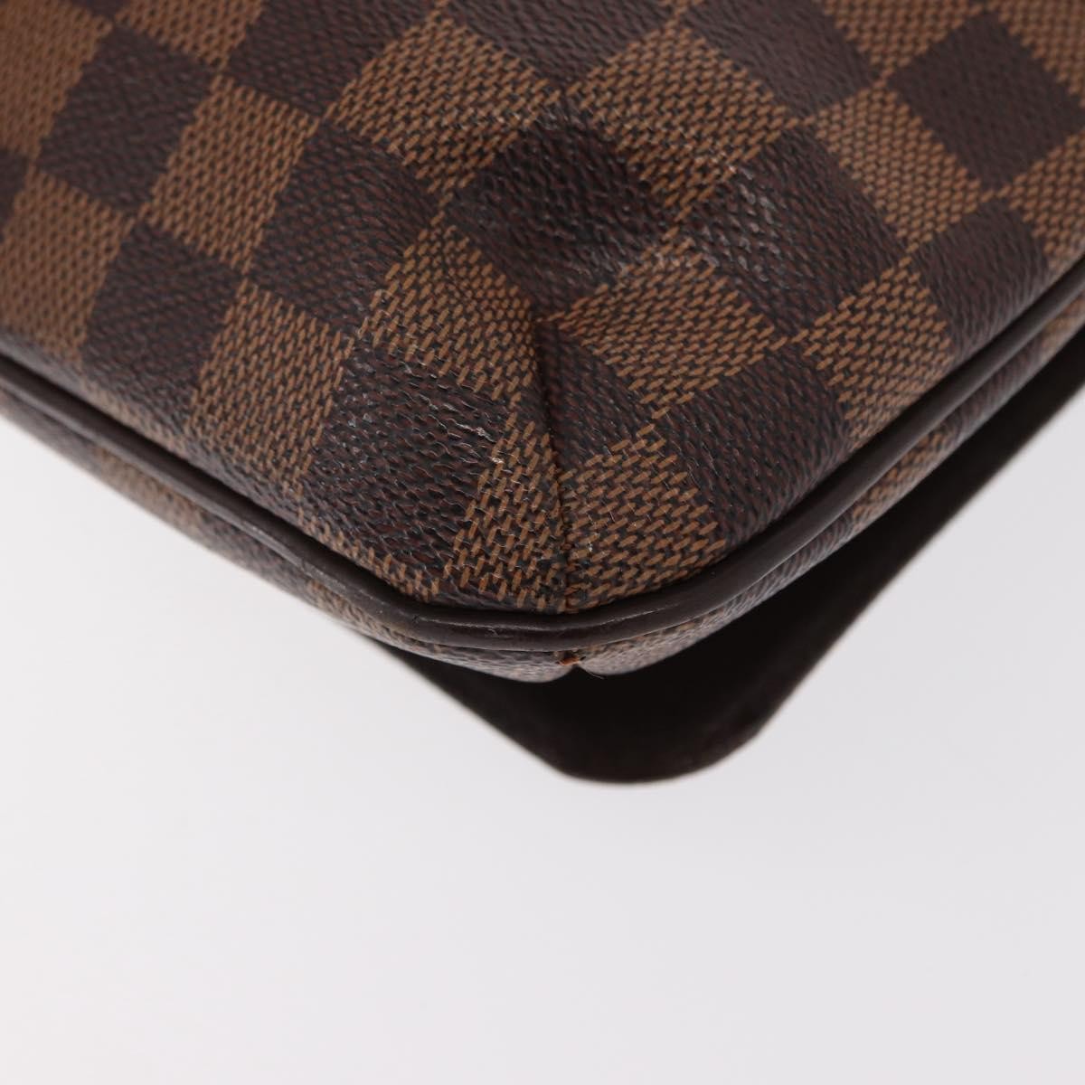 Louis Vuitton Musette Salsa Handbag Damier Canvas, BROWN, CANVAS, Shoulder bag