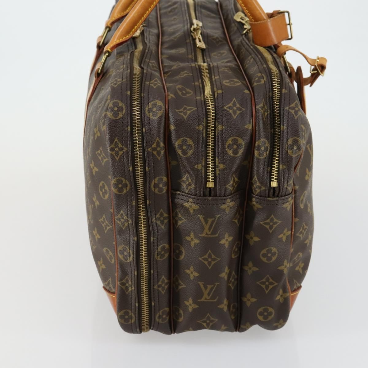 Louis Vuitton Sac Trois Poches Handbag Monogram Canvas, BROWN, CANVAS, Travel bag