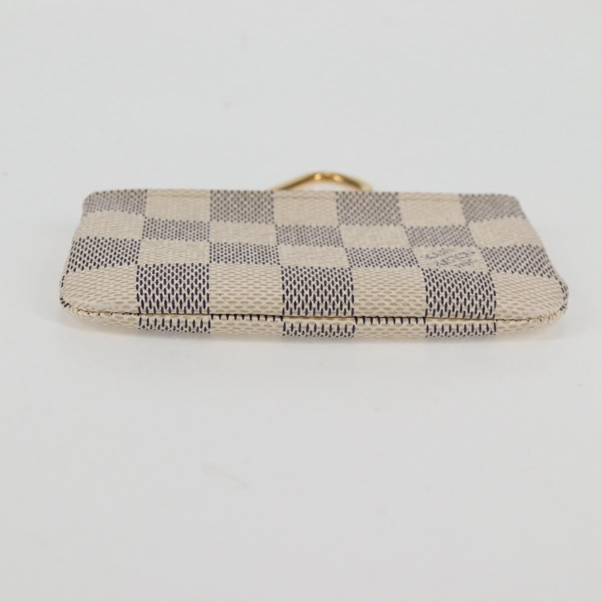 Louis Vuitton Pochette clés NM Canvas, WHITE, CANVAS, Wallets