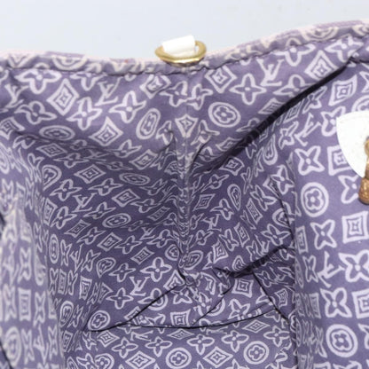 Louis Vuitton Tahitienne Cabas Canvas, PURPLE, CANVAS, Tote bag