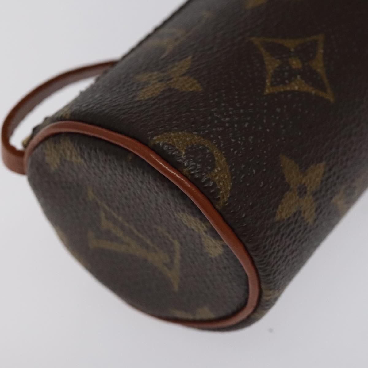 Louis Vuitton Papillon Pochette Monogram Canvas, BROWN, CANVAS, Handbag