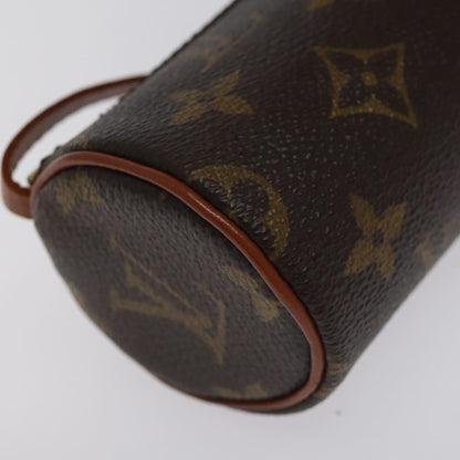 Louis Vuitton Papillon Pochette Monogram Canvas, BROWN, CANVAS, Handbag