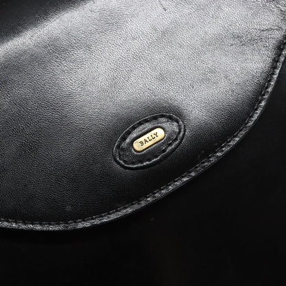 Bally Handbag Leather, Black, Leather, Handbag