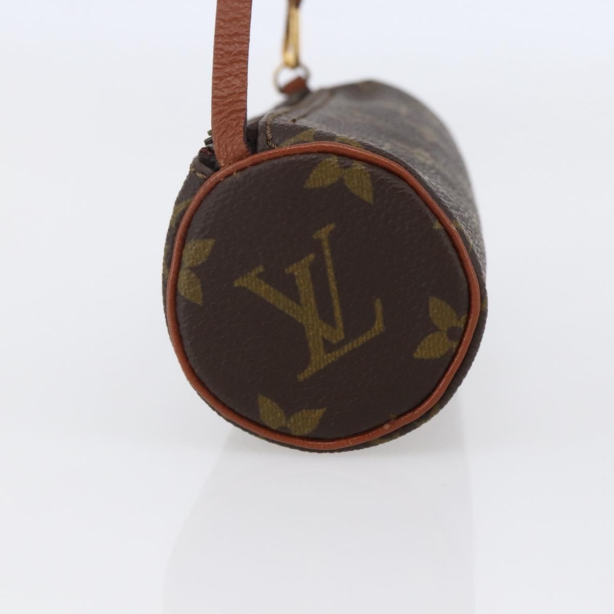 Louis Vuitton Papillon Pochette Monogram Canvas, BROWN, CANVAS, Handbag