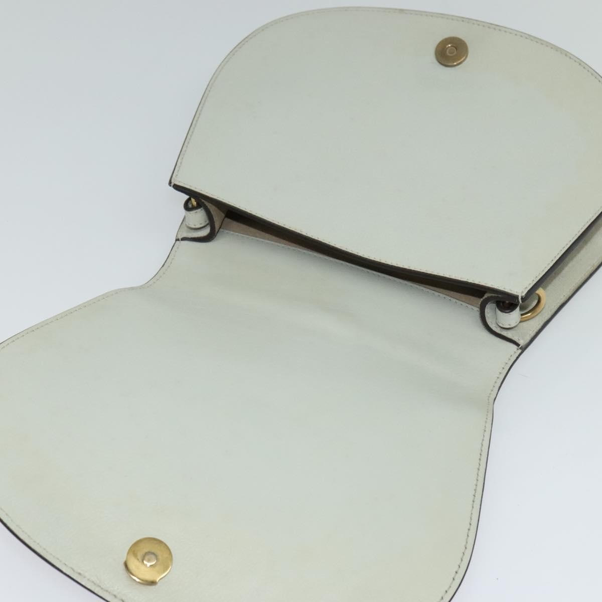 Chloe Nile Crossbody Bag Leather, GRAY, LEATHER, Crossbody bag